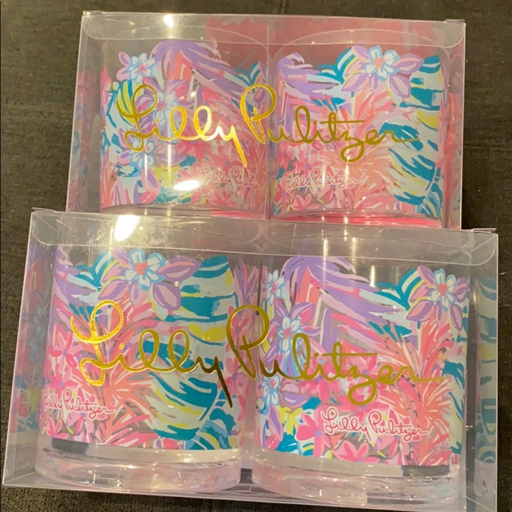 COPY - Lilly Pulitzer Acrylic Glasses